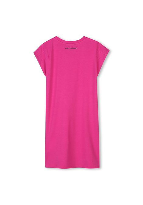 Abito con stampa KARL LAGERFELD KIDS | Z3045649J